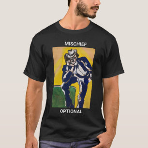 Camiseta de pintura abstracta original con caprich