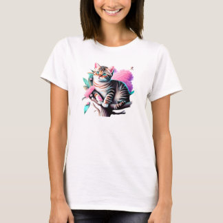 Camiseta de pintura acrílica para gato