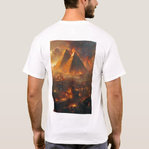 Camiseta de pintura de aceite de paisano urbano fu