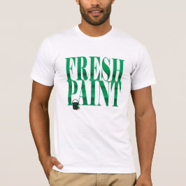 Camiseta de pintura fresca