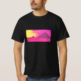 Camiseta de Pirámides Rosadas