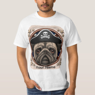 Camiseta de Pirate Pug