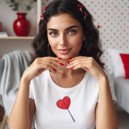 Camiseta de piruleta