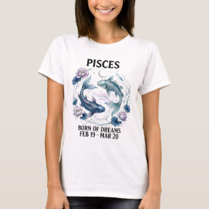Camiseta de Piscis - Nacidos de Sueños