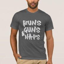 Camiseta de pistolas de bollos - Gracioso gimnasio