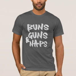 Camiseta de pistolas de bollos - Gracioso gimnasio