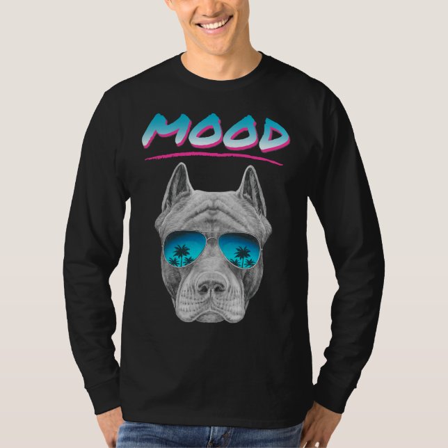Camiseta De Pitbull Mood (Anverso)