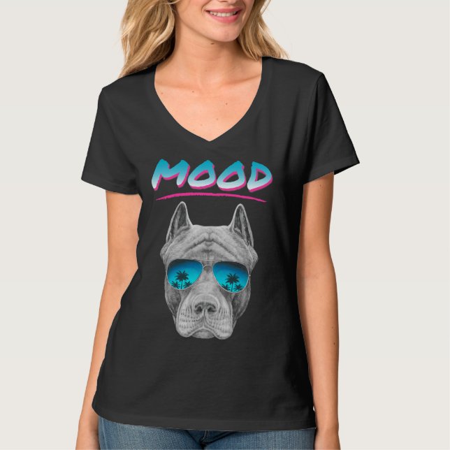 Camiseta De Pitbull Mood (Anverso)