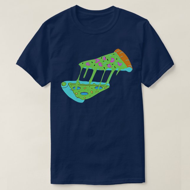 Camiseta de pizza atómica (Diseño del anverso)