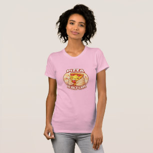 Camiseta de Pizza Es Autocuidado – Cute Kawaii Coz