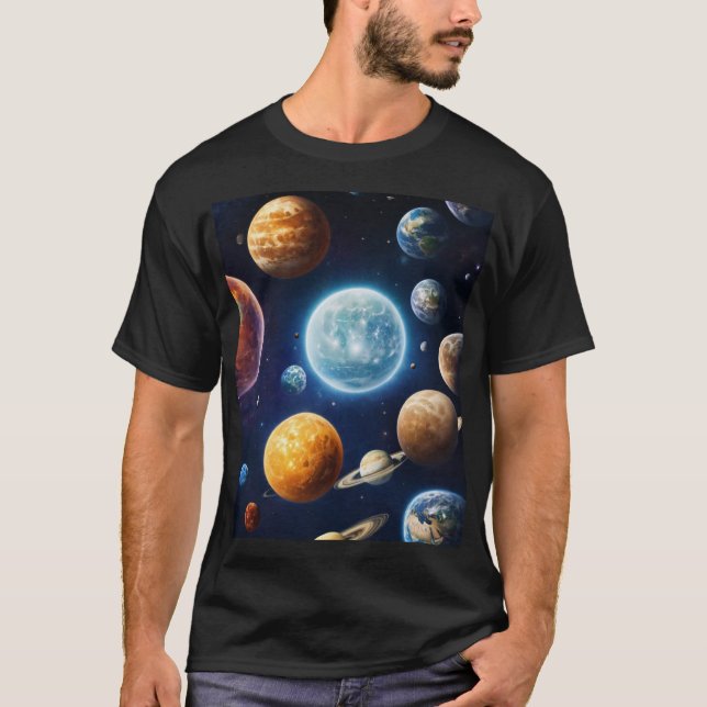 Camiseta de planetas (Anverso)