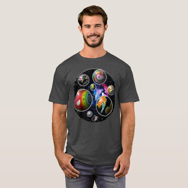 Camiseta de Planetoides (Anverso completo)