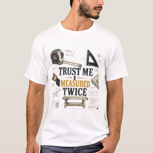 Camiseta de Plano de Confianza Medí Dos Veces (Anverso)