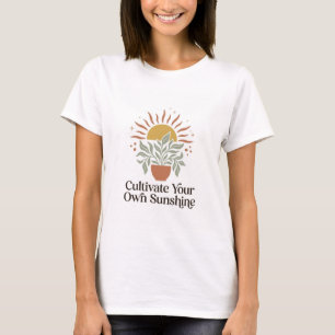 Camiseta de Planta Cultiva Tu Propio Sol