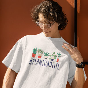 Camiseta de Planta Dad Life