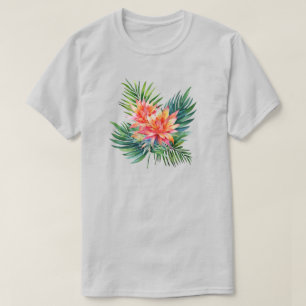 Camiseta de planta tropical