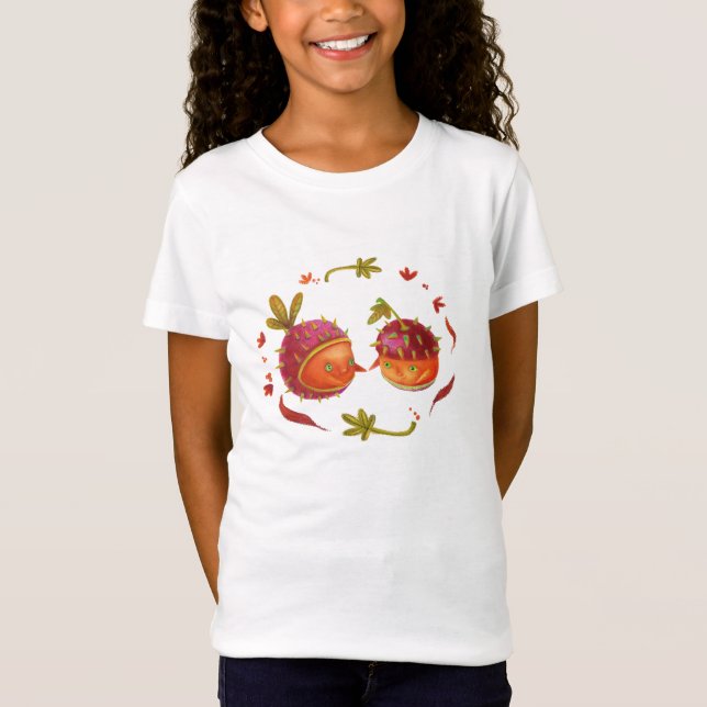 camiseta de plantas lindas (Anverso)
