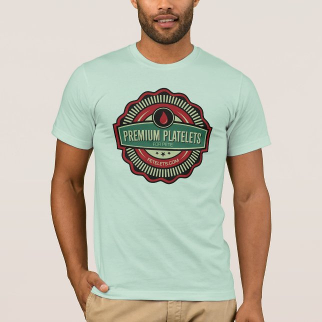 Camiseta de plaquetas premium (Anverso)