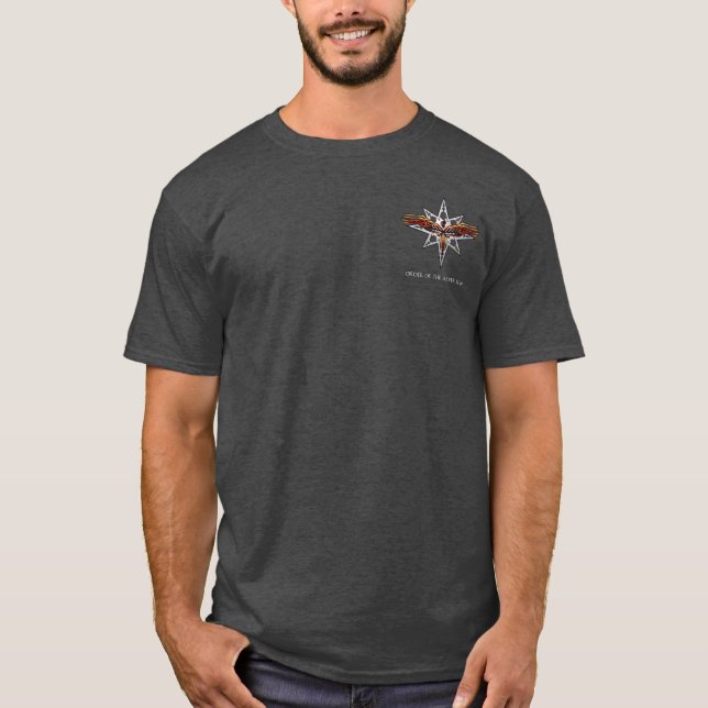 Camiseta de plata de la estrella (hombres - (Anverso)