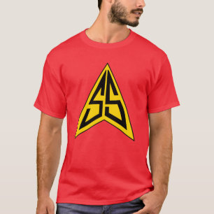 Camiseta de plata de la raya