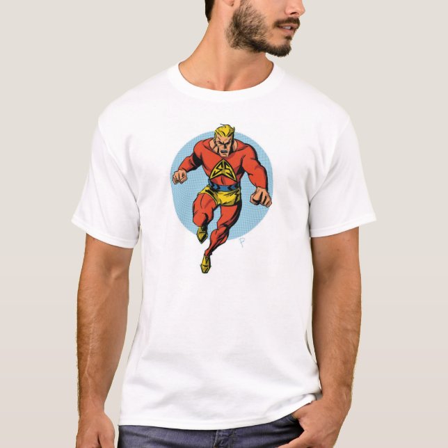 Camiseta de plata de la raya (Anverso)