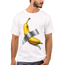 Camiseta de plátano empapada de pato