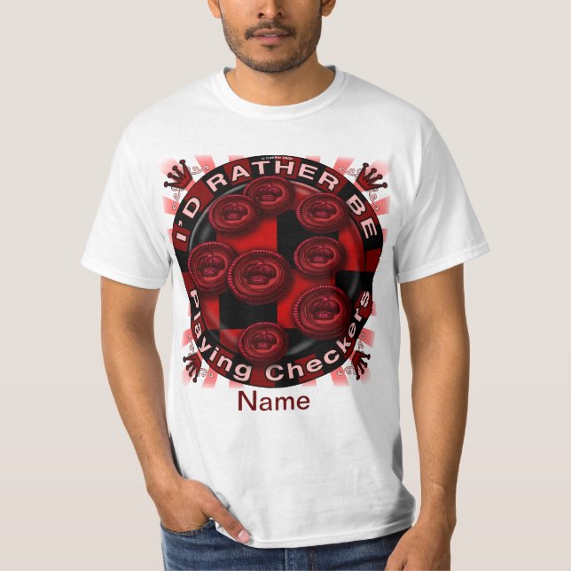 Camiseta de Play Checkers (Anverso)