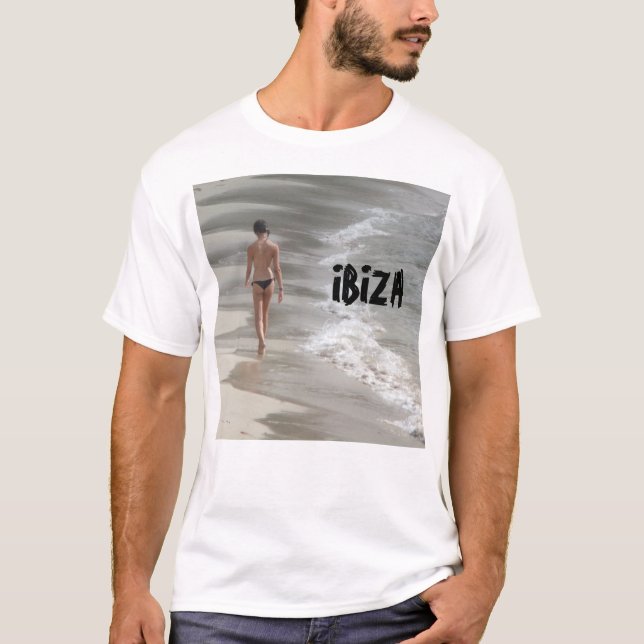 Camiseta de playa de Ibiza (Anverso)