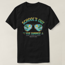 Camiseta de playa 'Las clases terminaron para el v