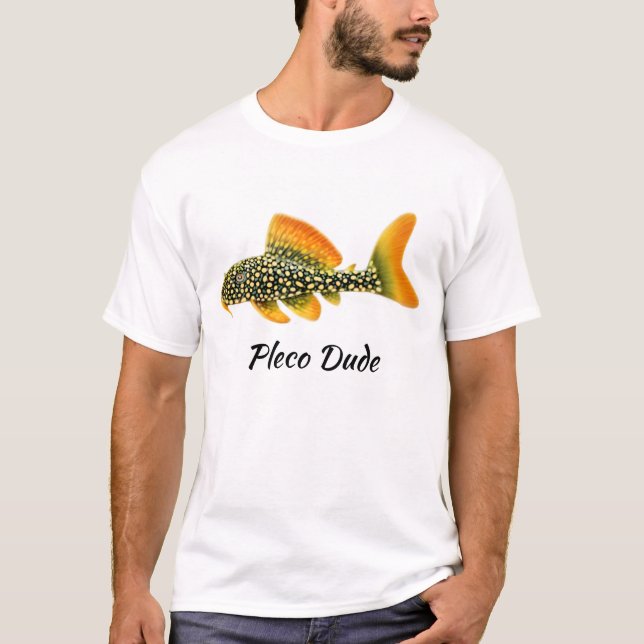 Camiseta de Plecostomus del tipo de Pleco (Anverso)