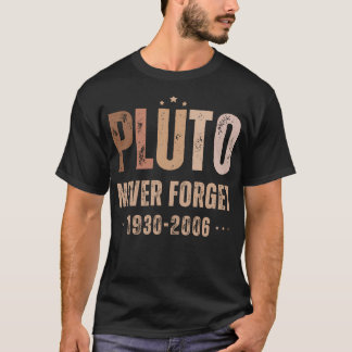 Camiseta De Pluto Nunca Olvidar 1930 2006