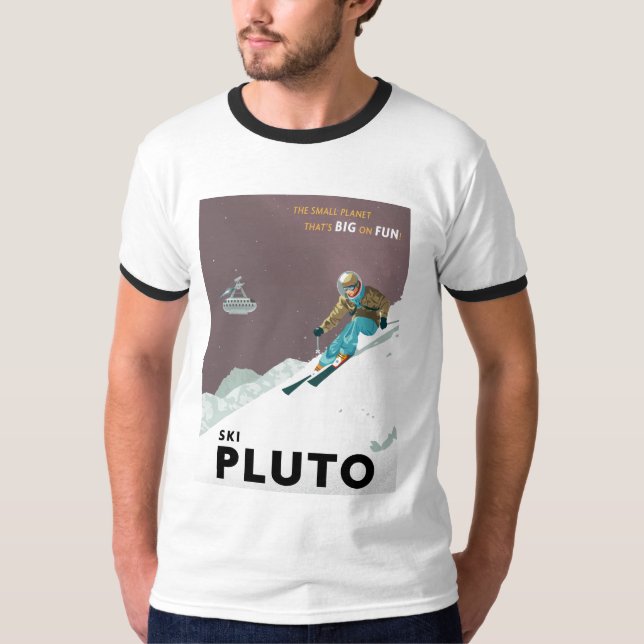 Camiseta de Plutón del esquí (Anverso)
