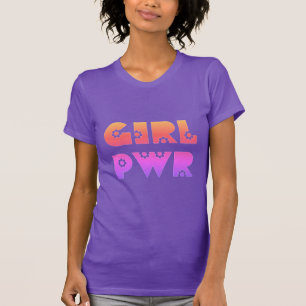 Camiseta de poder chica
