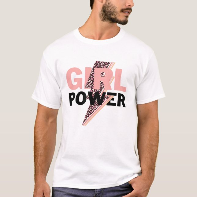 Camiseta de poder chica (Anverso)
