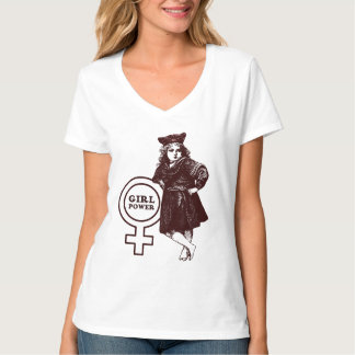 Camiseta de poder de Chica de época