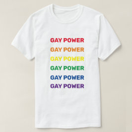 Camiseta de Poder Gay