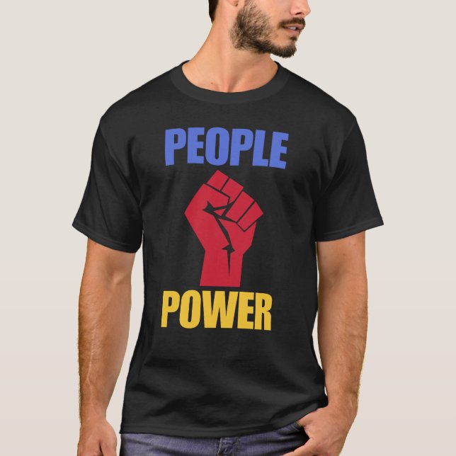 Camiseta de Poder Popular para Impugnar a Marcos p (Anverso)