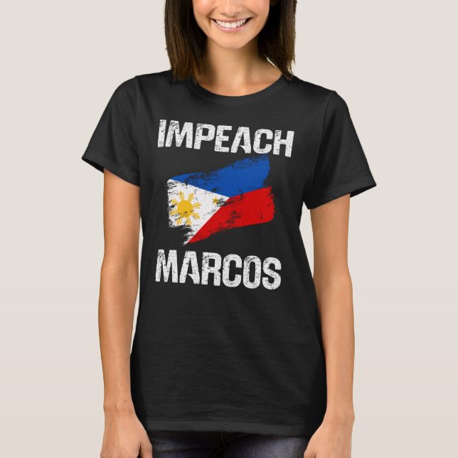 Camiseta de Poder Popular para Impugnar a Marcos p (Anverso)
