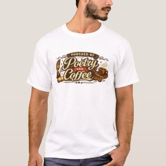 Camiseta de Poetry and Coffee Tee. vista 1 con el