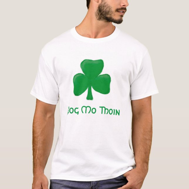 Camiseta de Pog no de nadie en Irlanda (Anverso)