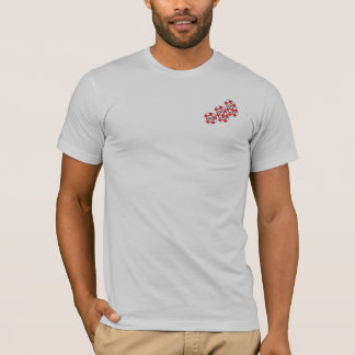 Camiseta de Poketr del drogadicto de la acción