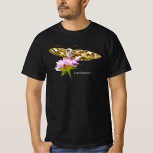 Camiseta de polilla marrón