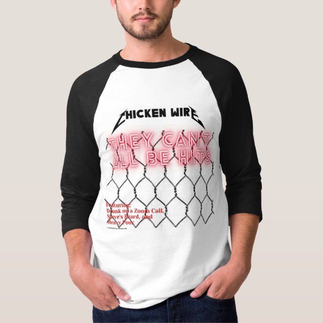 Camiseta de pollo 3/4 (Anverso)