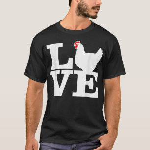 Camiseta de pollo con sandwich charla divertida so