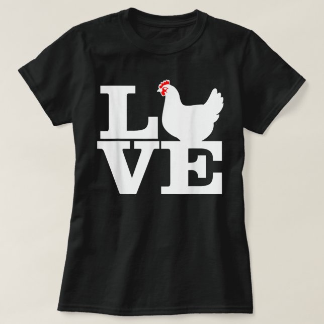 Camiseta de pollo con sandwich charla divertida so (Diseño del anverso)