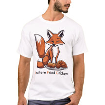 Camiseta de pollo frito del sur