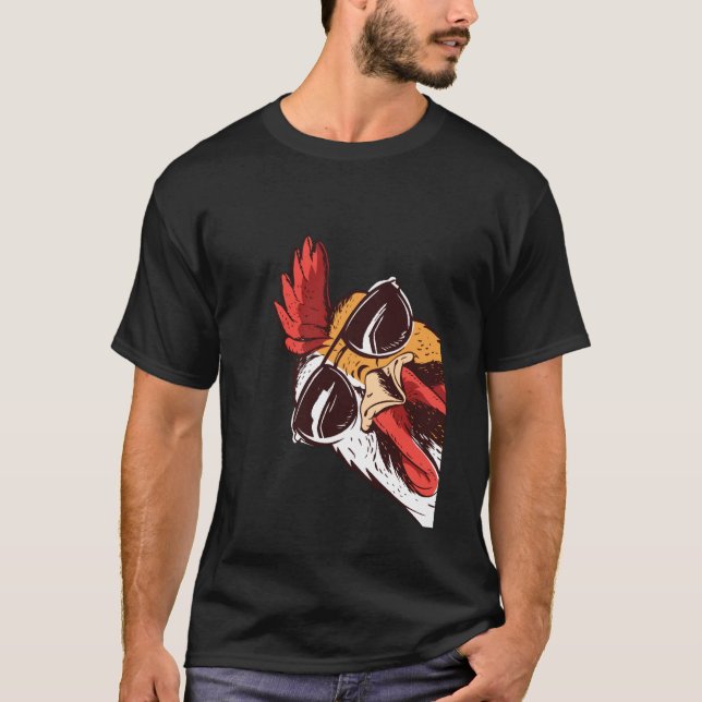 Camiseta de pollo para dueños de pollos y amantes  (Anverso)