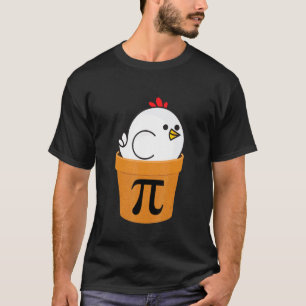 Camiseta de Pollo Pot Pi, Día Divertido de Matemát