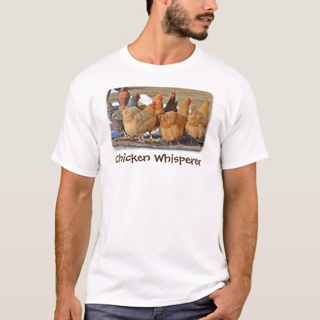 Camiseta de pollo Whisperer (Anverso)