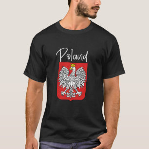 Camiseta de Polonia, ropa polaca, camiseta de Polo